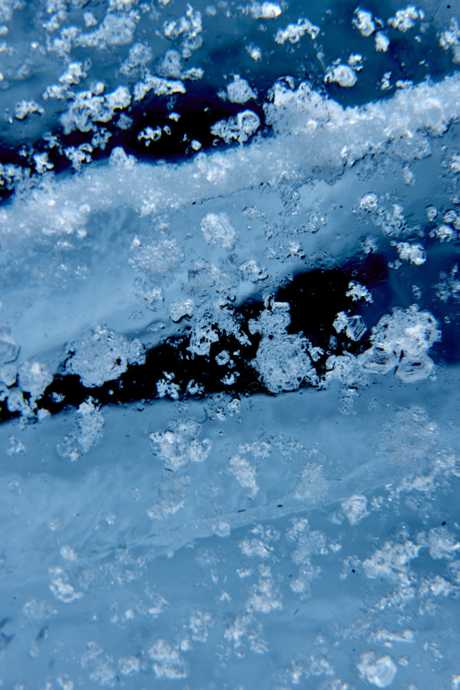 Glacée en Laponie suédoise